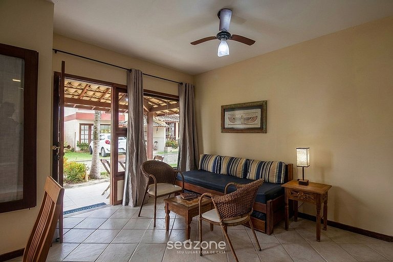 Casa Espaçosa c/ Varanda em Porto Seg. GRU0015