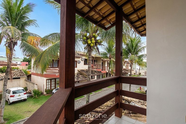 Casa Espaciosa con Balcón en Porto Seguro GRU0015