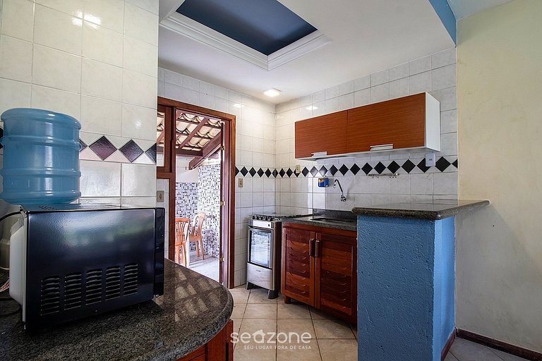 Casa Espaçosa c/ Varanda em Porto Seg. GRU0015