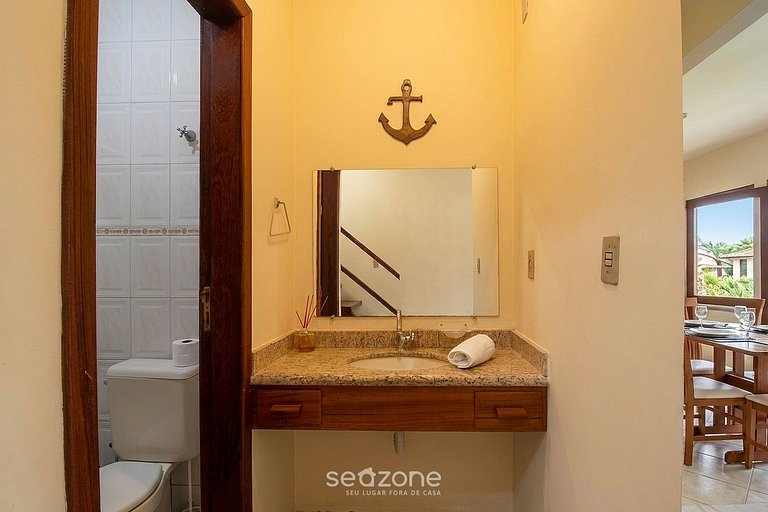 Casa Espaçosa c/ Varanda em Porto Seg. GRU0015