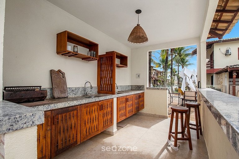 Casa Espaciosa con Balcón en Porto Seguro GRU0015