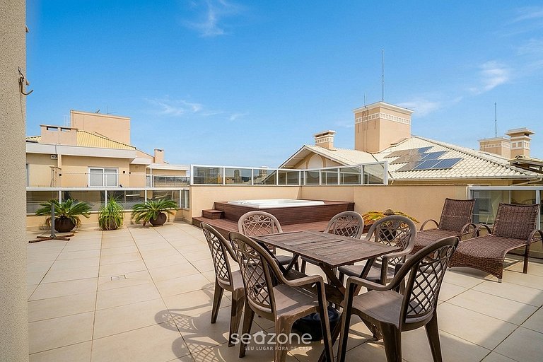 Apto. c/ Jacuzzi em Cond. c/ Piscina CMN0304