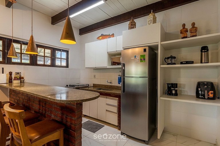 Duplex pé na areia com piscina no Peró DSR0040