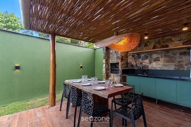 Casa c/ Piscina priv. a 730m da Praia VBE0001