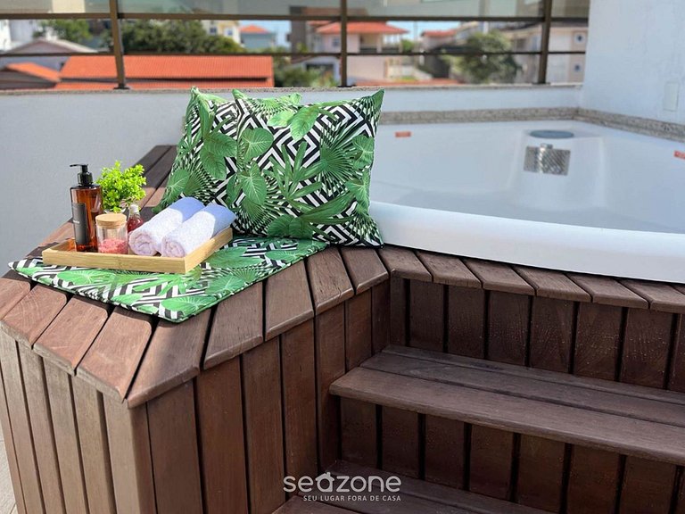 Apto. em Cond. c/ Piscina a 280m da Praia ROH0402