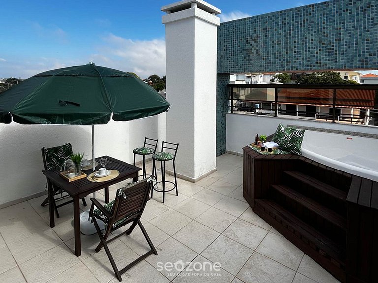 Apto. en Condo. c/ Piscina a 280m Playa ROH0402