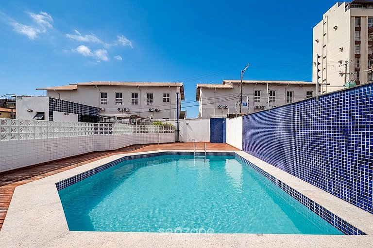 Apto. em Cond. c/ Piscina e Vista Mar MIA0901