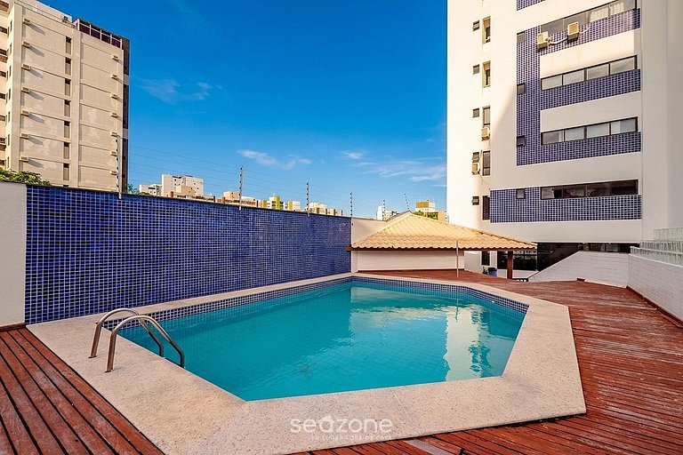 Apto. em Cond. c/ Piscina e Vista Mar MIA0901