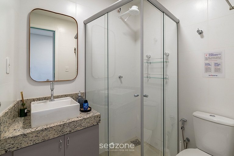Confort c/ Balcón en Condo. c/ Piscina MSU1104
