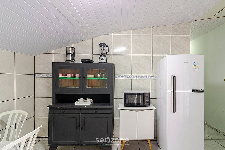 Casa c/ Churrasq. a 850 m da Praia GKR0407
