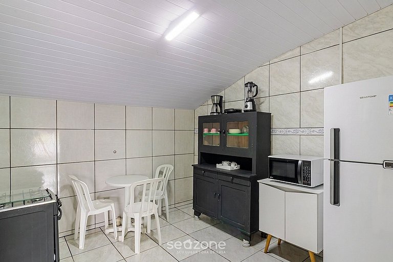 Casa c/ Churrasq. a 850 m da Praia GKR0407