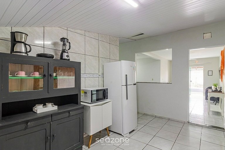 Casa c/ Churrasq. a 850 m da Praia GKR0407