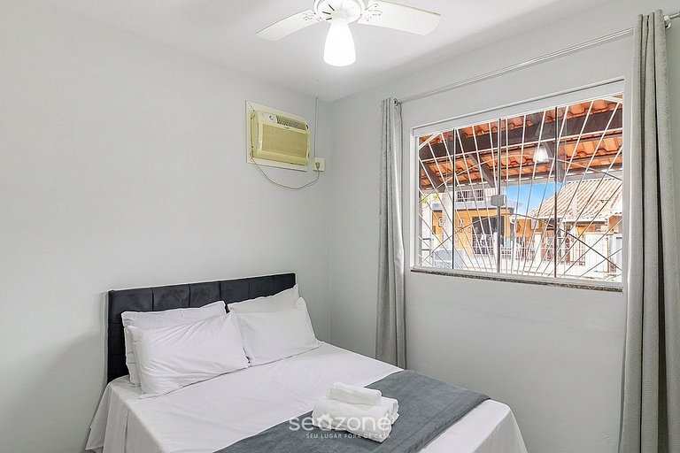 Casa c/ Churrasq. a 850 m da Praia GKR0407