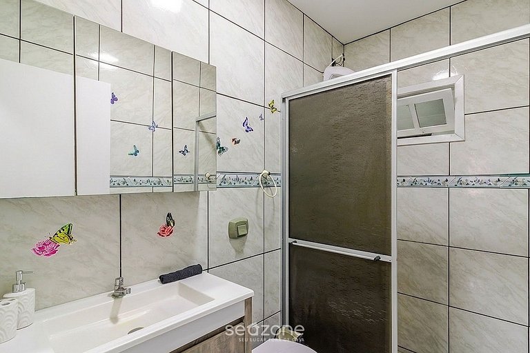 Casa c/ Churrasq. a 850 m da Praia GKR0407