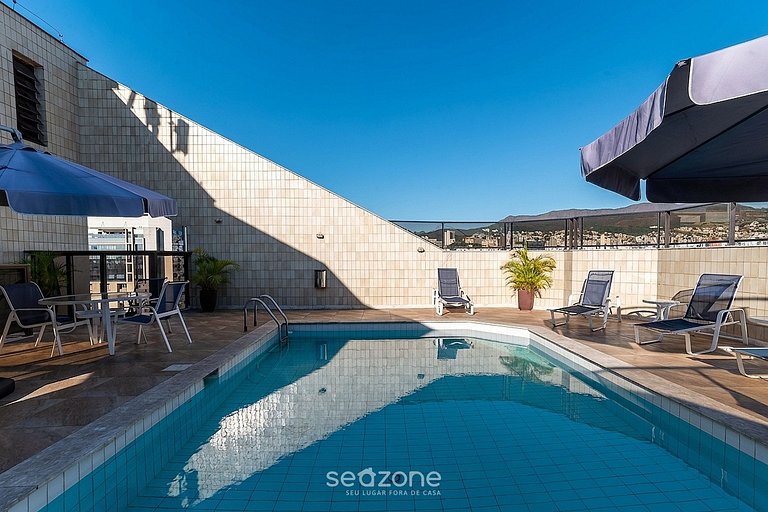 Apto. C/ piscina próx. da pça da Liberdade GUI1004