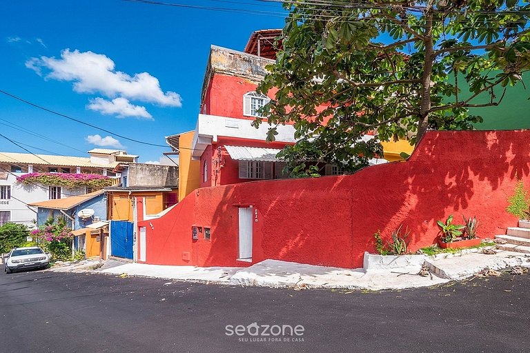Apto. a 250m de la Playa Rio Vermelho RAM0002