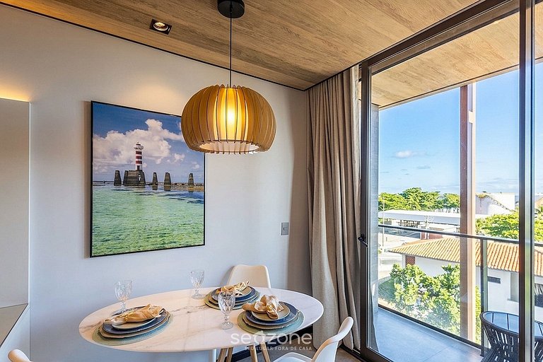 Apto. c/ Balcón y Vista al Mar en Condo. NWT0413