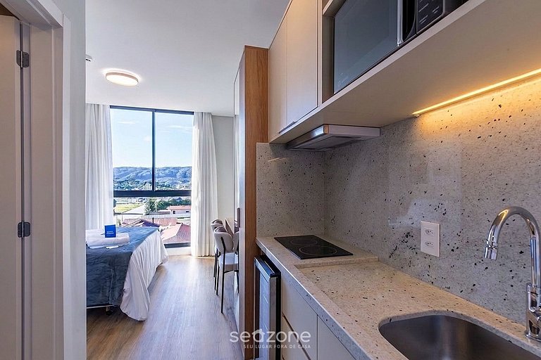 Studio c/ Vista p/ Cidade em Urubici UST0404