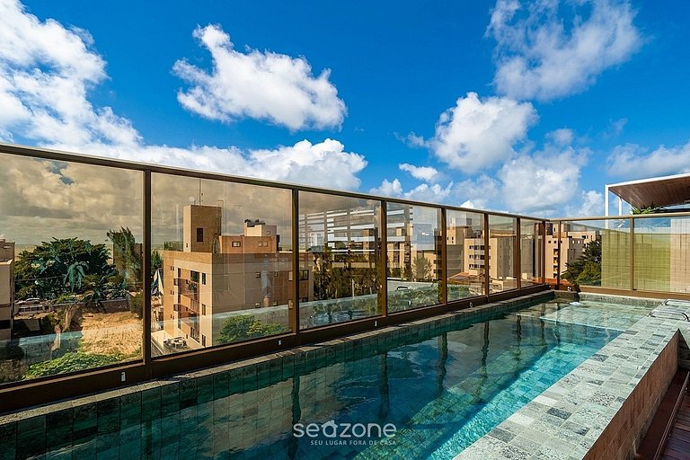 Conforto c/ Varanda em Cond. c/ Piscina FLS0306