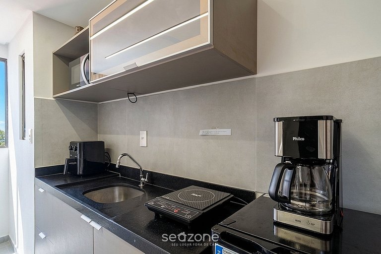 Conforto c/ Varanda em Cond. c/ Piscina FLS0306