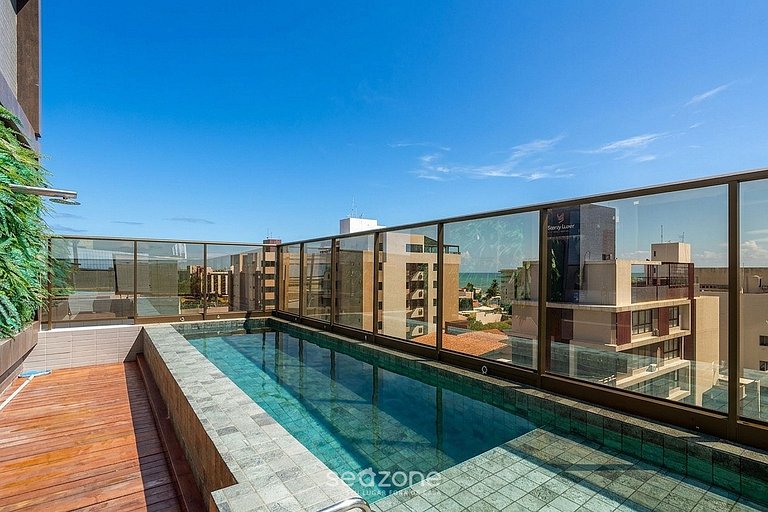 Conforto c/ Varanda em Cond. c/ Piscina FLS0306