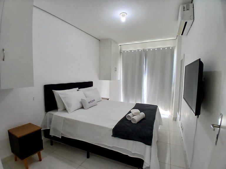 Apto. c/ Balcón, Vista Mar en Condo. KVI0405