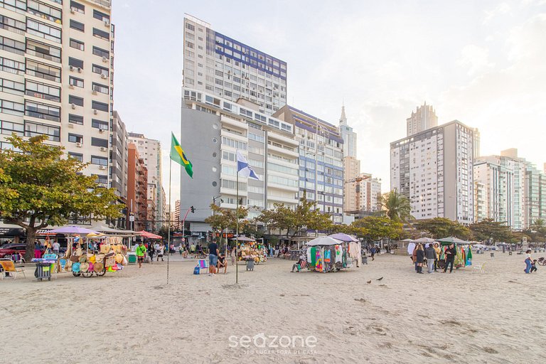 Apto. c/ Vista p/ Mar a 50m da Praia MRD0052