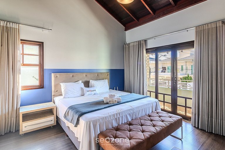 Casa 3Q c/ Churrasqueira 350m da Praia RST0206