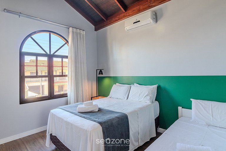 Casa 3Q c/ Churrasqueira 350m da Praia RST0206