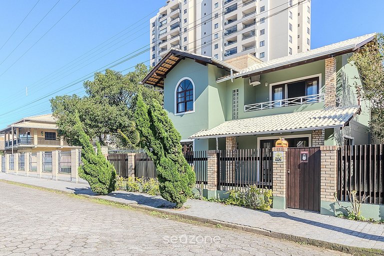 Casa 3Q c/ Churrasqueira 350m da Praia RST0206