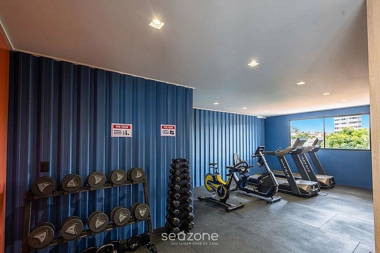 Apt c/ vista de la ciudad 150m de la playa LOE0315