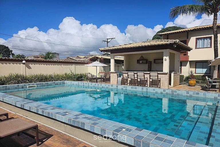 Casa Espaçosa c/ Varanda em Porto Seguro GRU0015