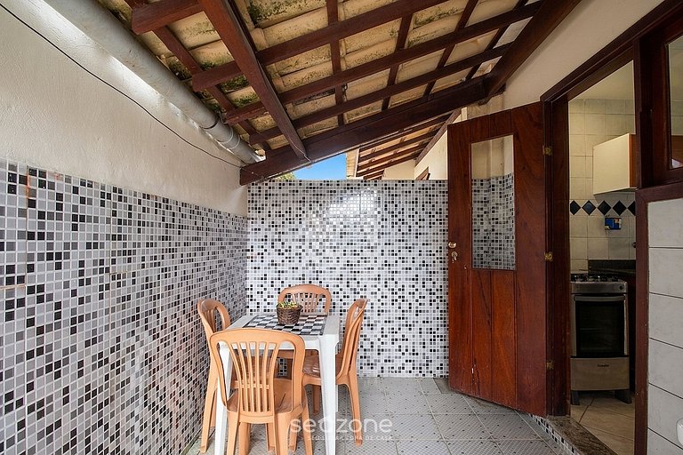Casa Espaçosa c/ Varanda em Porto Seguro GRU0015