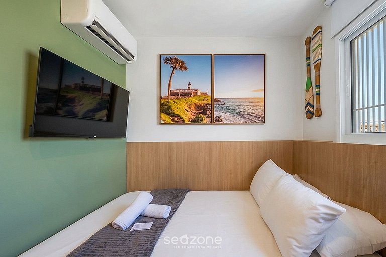 Apto. en Condo. c/ Piscina y Vista Ciudad SAA0615