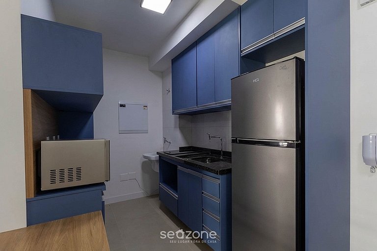 Apto. c/ Balcón en Condo. c/ Piscina SRU0505