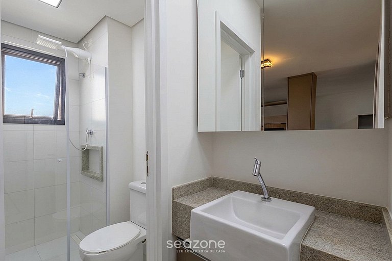 Studio c/ Varanda em Cond. c/ Piscina SRU0505