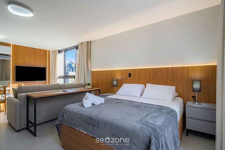 Studio en Condo. c/ Piscina y Vista Cid. OGD0804