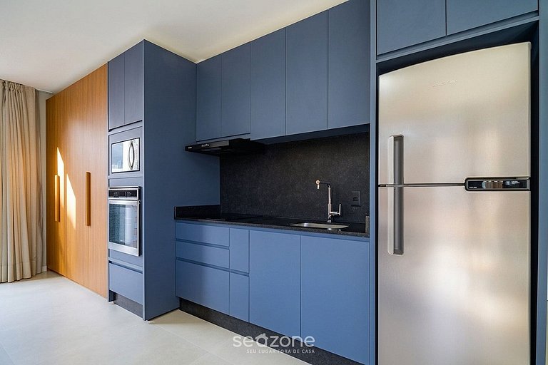 Studio em Cond. c/ Piscina e Vista Cid. OGD0804