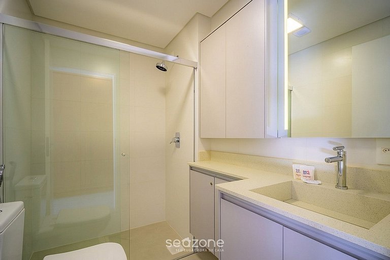 Studio em Cond. c/ Piscina e Vista Cid. OGD0804