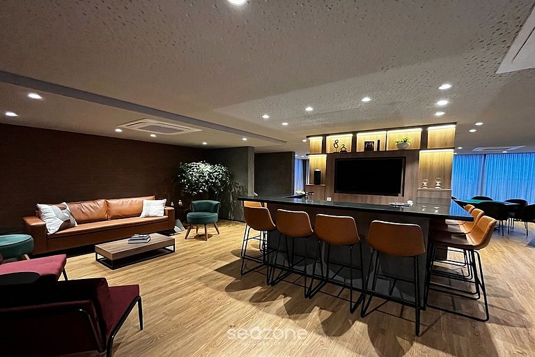 Studio Bem localizado c/ Varanda  SIG1110