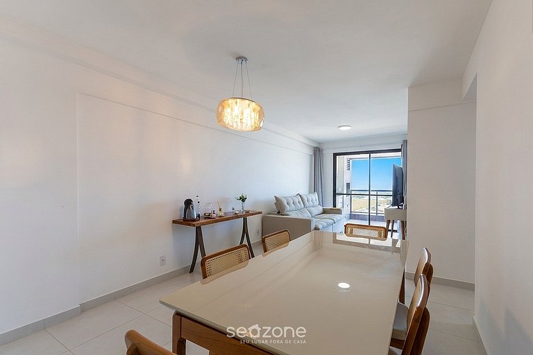 Apto. em Cond. c/ Piscina e Vista Praia CPK0502