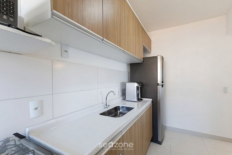 Apto. em Cond. c/ Piscina e Vista Praia CPK0502