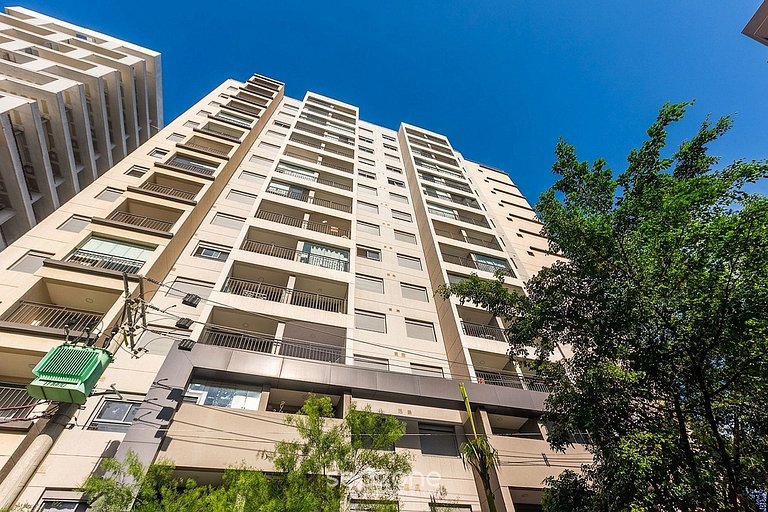 Apto. c/ Balcón y Vista Cid. en Condo. DOS0102