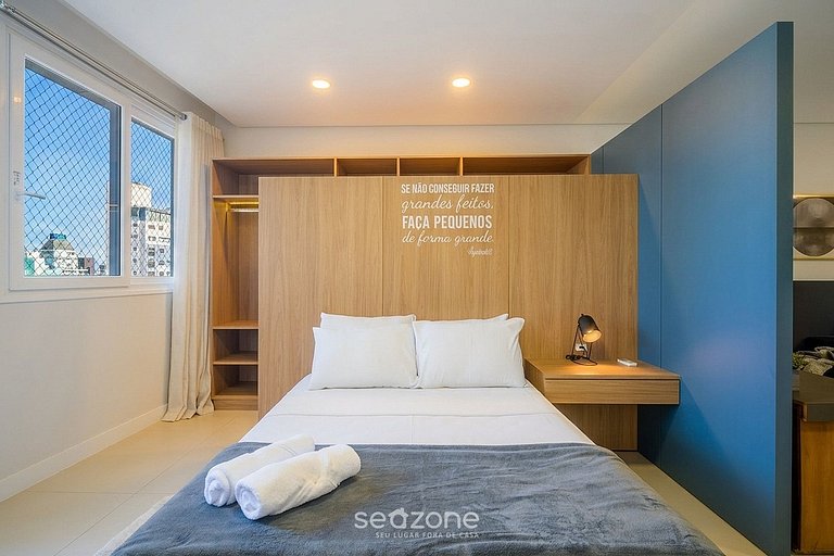 Studio c/ Varanda em Cond. c/ Piscina CJO0308