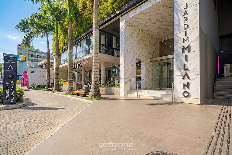 Studio c/ Varanda em Cond. c/ Piscina CJO0308