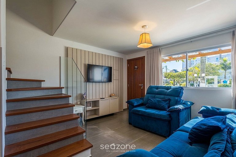 Casa em Cond. c/ Piscina e vista p/ Praia CBF0039