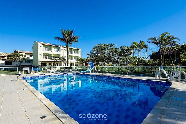 Casa em Cond. c/ Piscina e vista p/ Praia CBF0039