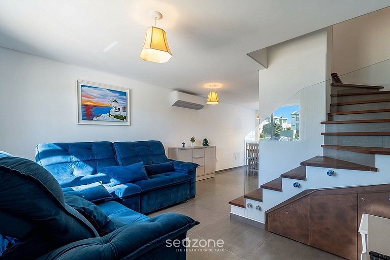 Casa em Cond. c/ Piscina e vista p/ Praia CBF0039