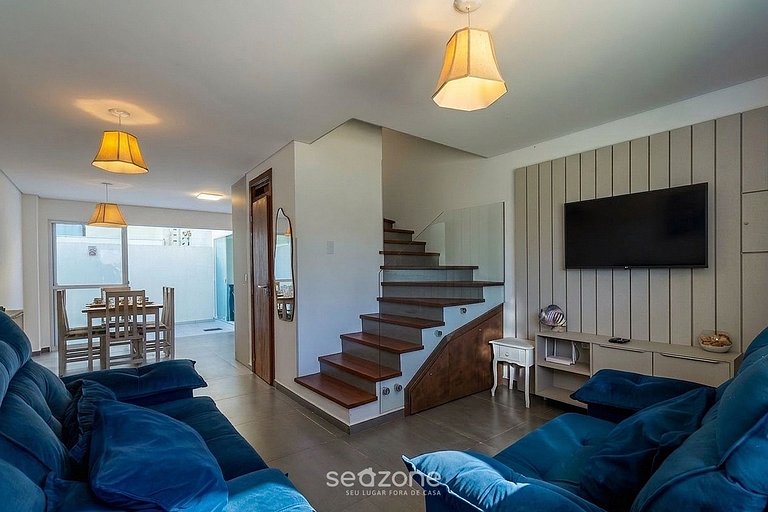 Casa en Condo. c/ Piscina y vista Playa CBF0039
