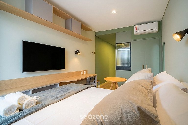 Studio en Condo. c/ Vista Cid. y Wi-fi PTI0308